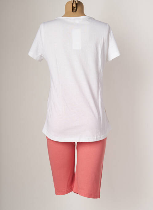 Pyjashort rose PRIMA ROSA pour femme