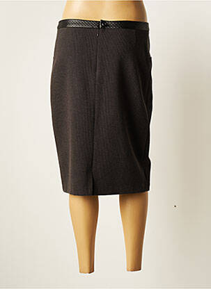 Jupe mi-longue gris JEAN DELFIN femme