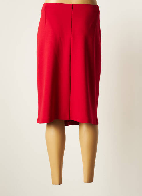 Jupe mi-longue rouge BUGARRI pour femme