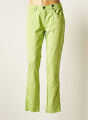 Pantalon slim vert IMPAQT femme