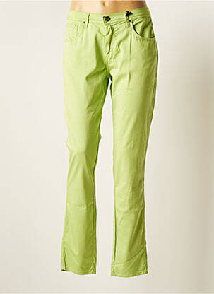 Pantalon slim vert IMPAQT pour femme