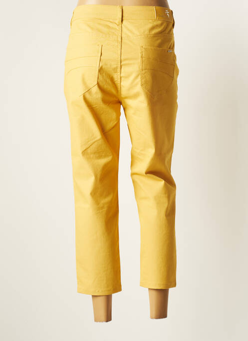 Pantacourt jaune GRIFFON femme