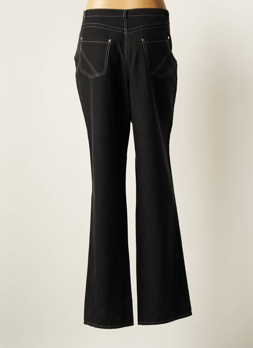 Pantalon droit noir QUATTRO femme