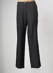 Pantalon droit noir QUATTRO pour femme seconde vue