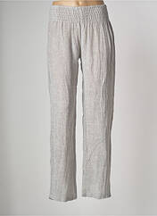 Pantalon large gris MARILU pour femme seconde vue