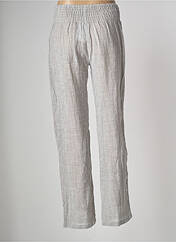 Pantalon large gris MARILU pour femme seconde vue