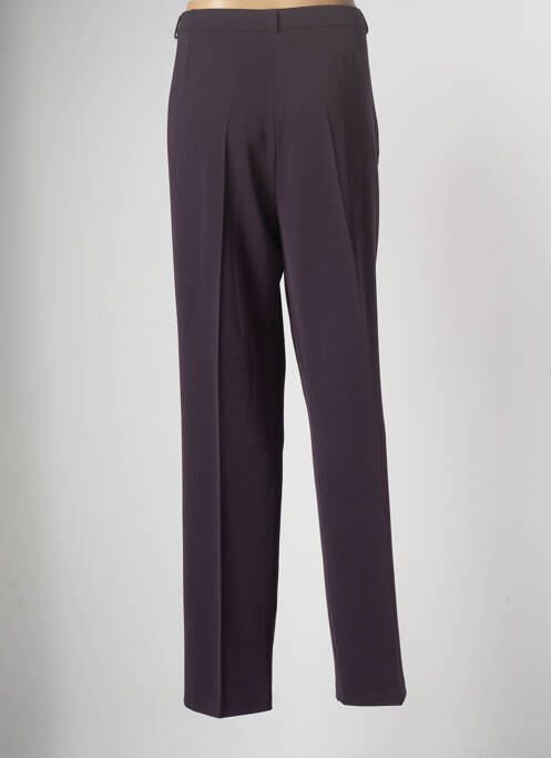 Pantalon droit violet QUATTRO pour femme