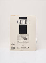 Bas noir GERBE pour femme seconde vue