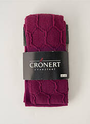 Collants violet CRONERT pour femme seconde vue