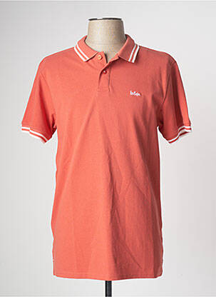 Polo orange LEE COOPER pour homme