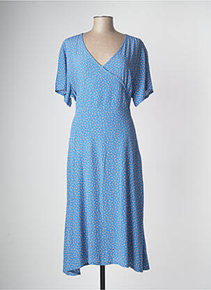 Robe longue bleu GRIFFON pour femme