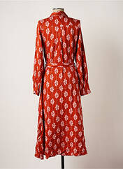Robe longue orange MADEMOISELLE YEYE pour femme seconde vue