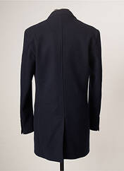 Manteau long bleu RECYCLED ART WORLD pour homme seconde vue