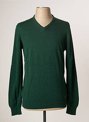 Pull vert RECYCLED ART WORLD pour homme