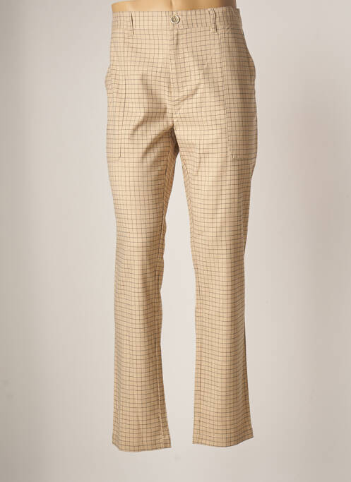 Pantalon droit beige 4FUNKY FLAVOURS pour homme