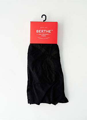 Collants noir BERTHE AUX GRANDS PIEDS pour femme