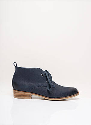 Bottines/Boots bleu FUGITIVE BY FRANCESCO ROSSI pour femme