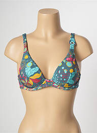 Haut de maillot de bain stretch haut soutien-gorge emboitant vert SIMONE PERELE femme