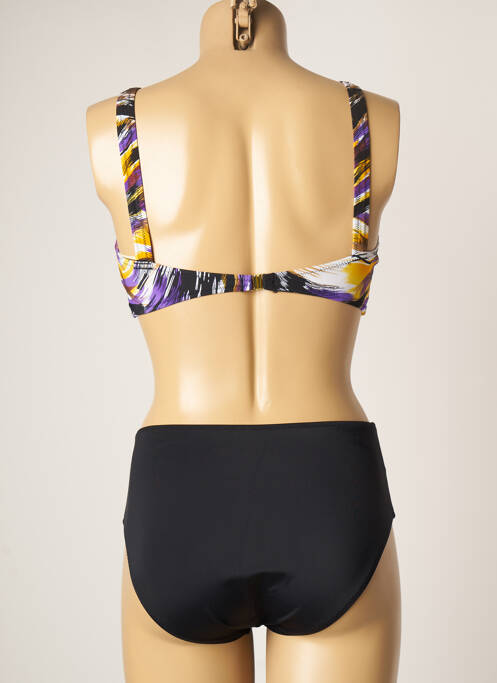 Maillot de bain 2 pièces noir DEIDAD pour femme