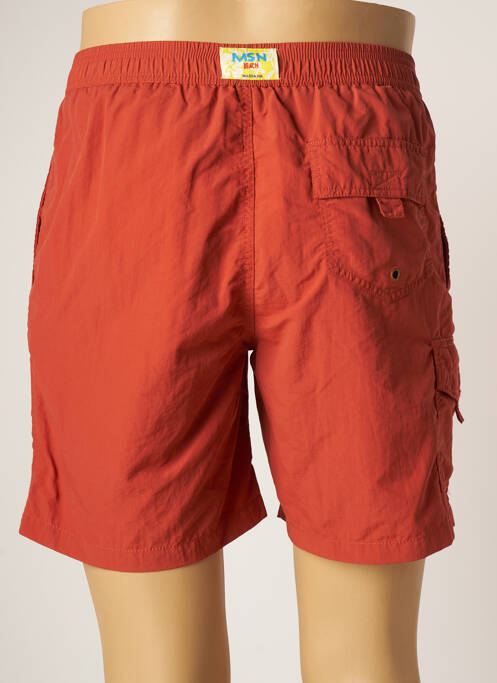 Short de bain marron MASSANA pour homme