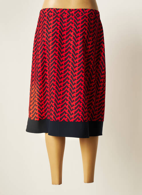 Jupe mi-longue rouge MEXX pour femme