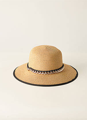 Chapeau marron BRAZILIAN BIKINI SHOP pour femme