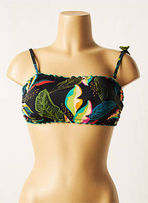 Haut de maillot de bain stretch haut soutien-gorge balconnet noir LA PLAYA femme