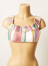 Haut de maillot de bain stretch haut soutien-gorge balconnet violet BLUE MAN femme