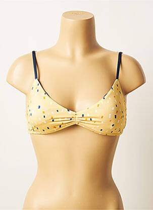 Haut de maillot de bain stretch haut soutien-gorge balconnet beige SALINAS femme