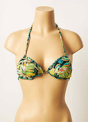 Haut de maillot de bain stretch haut soutien-gorge balconnet rouge LA PLAYA femme