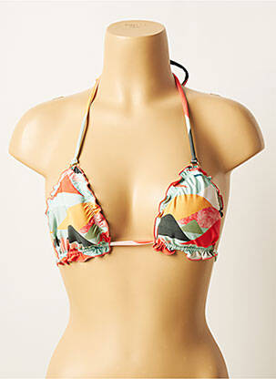 Haut de maillot de bain stretch haut soutien-gorge balconnet bleu LA PLAYA femme