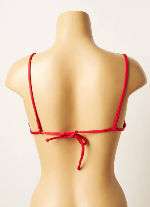 Haut de maillot de bain rouge SALINAS pour femme
