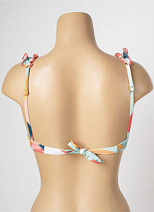 Haut de maillot de bain fermeture liens à nouer haut soutien-gorge moulé vert LA PLAYA femme