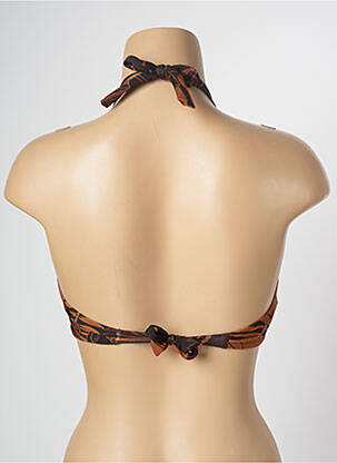 Haut de maillot de bain stretch marron LUA MORENA femme