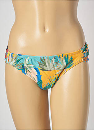 Bas de maillot de bain imprimé fantaisie culotte vert BLUE MAN femme
