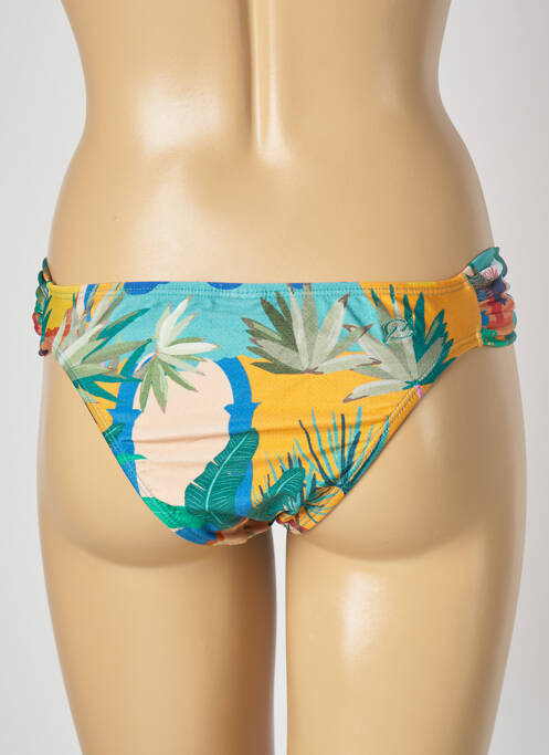 Bas de maillot de bain imprimé fantaisie culotte vert BLUE MAN femme