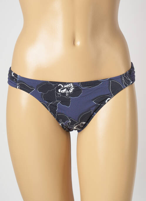 Bas de maillot de bain imprimé fantaisie culotte violet SALINAS femme