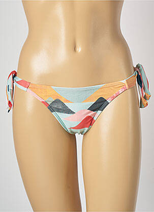 Bas de maillot de bain imprimé fantaisie bikini bleu LA PLAYA femme
