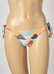 Bas de maillot de bain imprimé fantaisie bikini bleu LA PLAYA femme