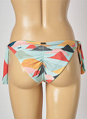 Bas de maillot de bain imprimé fantaisie bikini bleu LA PLAYA femme