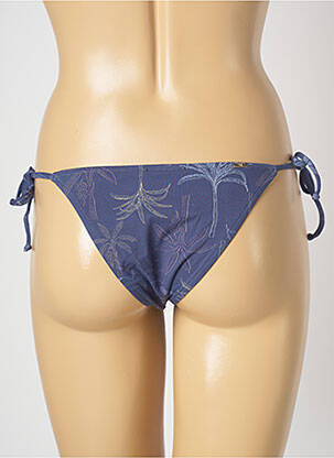 Bas de maillot de bain imprimé fantaisie bikini bleu SALINAS femme