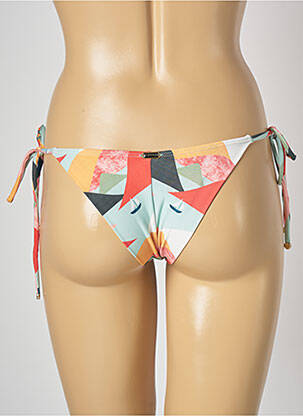 Bas de maillot de bain imprimé fantaisie bikini bleu LA PLAYA femme