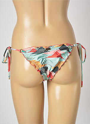 Bas de maillot de bain imprimé fantaisie bikini bleu LA PLAYA femme