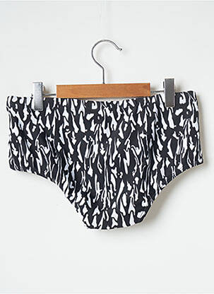 Bas de maillot de bain imprimé fantaisie noir BLUE MAN fille