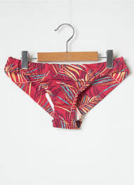 Bas de maillot de bain imprimé tie and dye culotte rose SALINAS femme