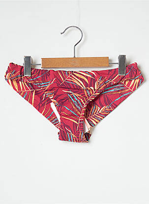 Bas de maillot de bain imprimé tie and dye culotte rose SALINAS femme