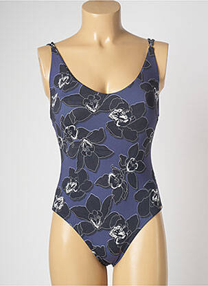 Maillot de bain 1 pièce stretch haut soutien-gorge moulé violet SALINAS femme