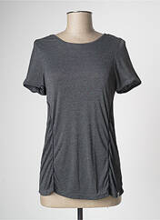 T-shirt gris ALTO GIRO pour femme seconde vue