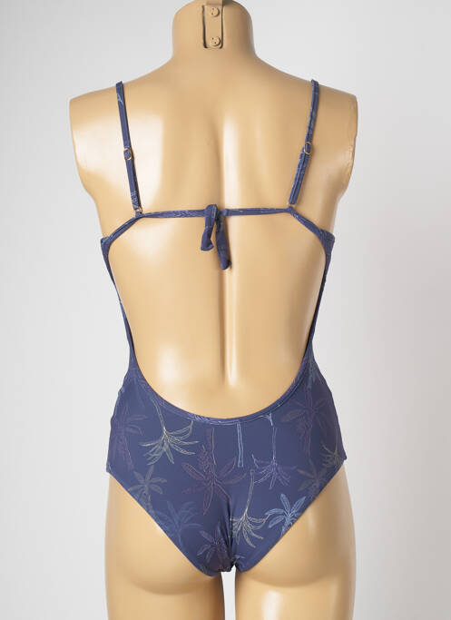 Maillot de bain 1 pièce bleu SALINAS femme