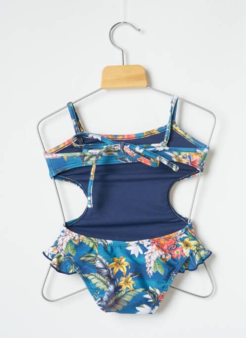 Maillot de bain 1 pièce bleu BLUE MAN pour fille